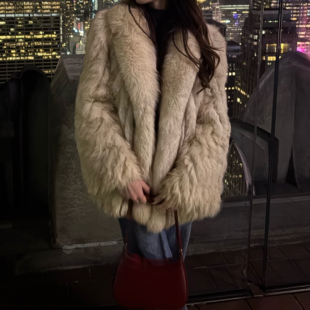 Luxurious Fox Fur Coat